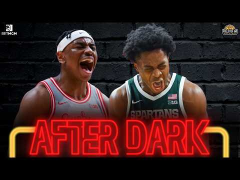 REACTION TO A WILD WEEKEND OF COLLEGE BASKETBALL! Ohio State's BIG win and MORE! | AFTER DARK