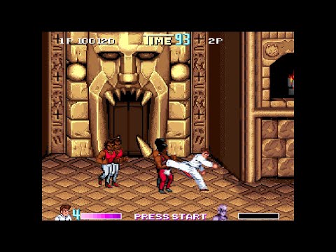 Double Dragon Reloaded Alternate v5.1.1 - 1 coin clear playthrough with Kunio (the  2nd time)