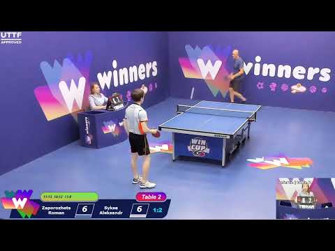 WINners CUP table 2  05.10 Zaporozhets Roman - Syksa Aleksandr  11:30