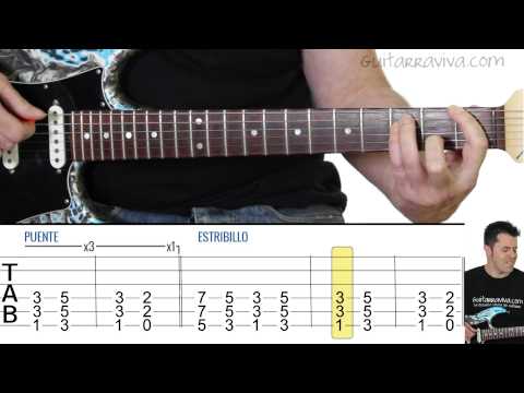 Smooth Criminal guitar cover con tabs guitar lesson como tocar guitarra