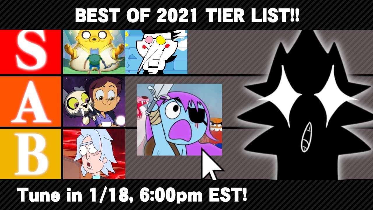 🔴 TIER LIST Ranking the Best & Worst Cartoons, Movies, & Games of 2021! 🔴 Crowned Cryptid