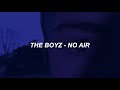 THE BOYZ(더보이즈) _ 'No Air' Easy Lyrics
