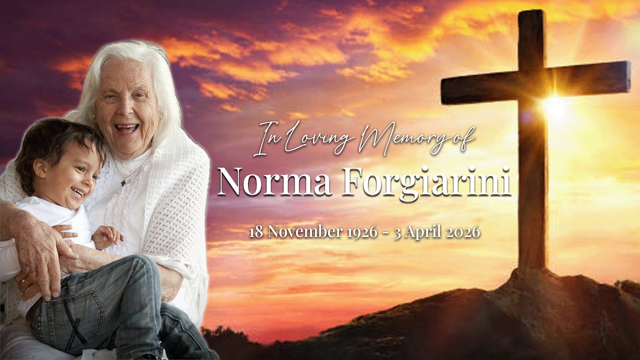 Memorial service livestream thumbnail for Norma Forgiarini