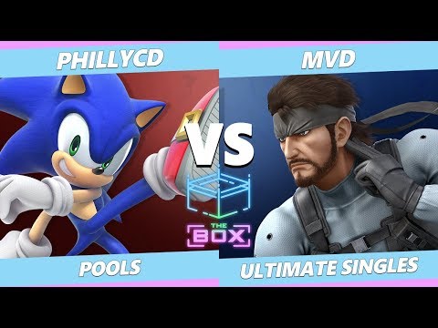 The Box Pools - PhillyCD (Sonic) Vs. TG | MVD (Snake) Smash Ultimate - SSBU