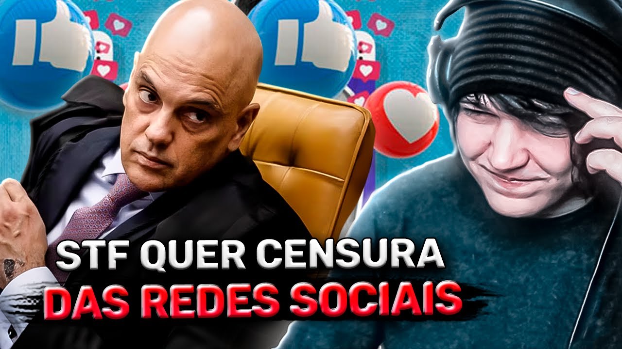 STF VAI CENSURAR AS REDES SOCIAIS! O FIM DA LIBERDADE DE EXPRESSÃO