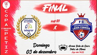 Integrar DB x E.F Pref. Lagoa Formosa - FINAL - COPA REGIONAL PETIZ LPD 2º SEMESTRE 2023