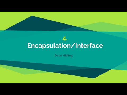 4 Encapsulation And Data Hiding Object Oriented Programming With Python