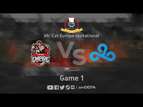 Team Empire vs Cloud9 Game 1 - Mr. Cat EU Inv. - @GarethCasts @TrentPax