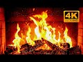 Fireplace 4K UHD Christmas Fireplace With Crackling Fire Sounds Fireplace Ambience