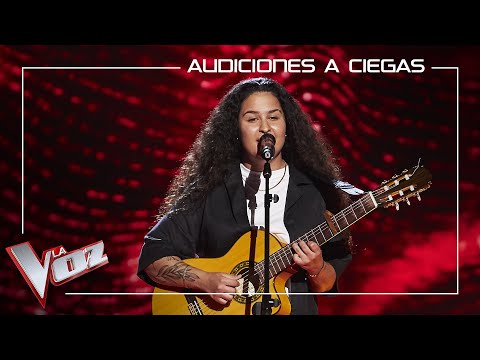 Salma Díaz - Casi te rozo | Blind auditions | The Voice Antena 3 2022