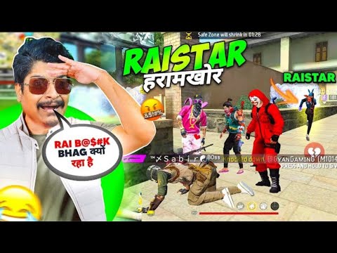 India_s Fastest Player Raistar Always left me Alone - Funny moment Raistar new Gameplay 😅-