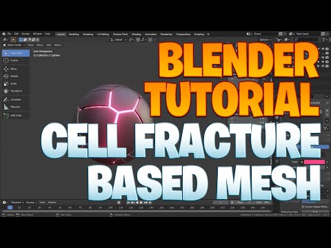 Blender beginner series No. 155 - Bigger piece cell fracture