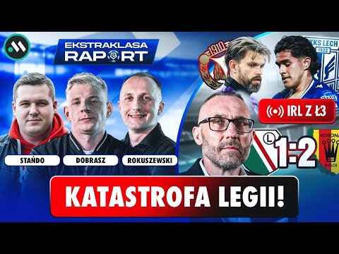 LEGIA - KORONA 1:2: FATALNY DEBIUT PAPSZUNA! LECH, WIDZEW, RAKÓW, POGOŃ PRZEGRYWAJĄ!