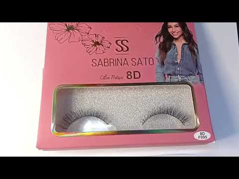 CÍLIOS POSTIÇOS 8D SABRINA SATO