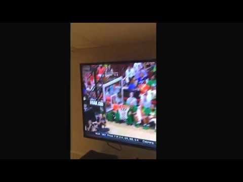 USA vs Brazil steph curry hits a long j