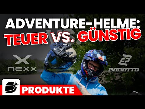 TEUER VS. GÜNSTIG - Adventurehelm X.WED3 von Nexx vs. Bogotto FG-601
