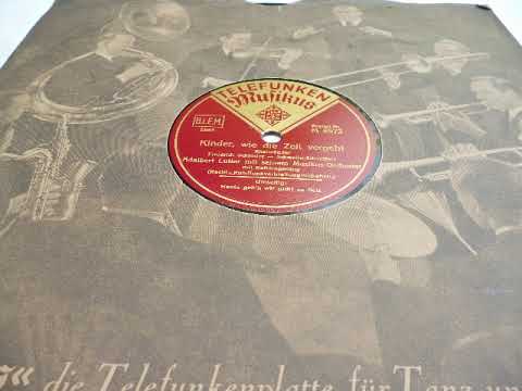 Adalbert Lutter Orchester, Eric Helgar, Kinder wie die Zeit vergeht, 1938