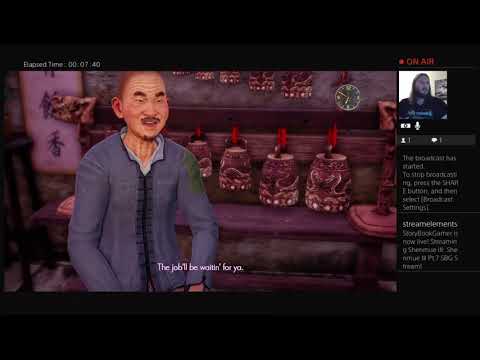 Shenmue III Pt.7 SBG Stream!