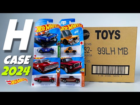Unboxing Hot Wheels 2024 - H Case!