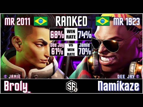 SF6 - Broly_ (Jamie) vs Namikaze (Dee Jay) in Street Fighter 6