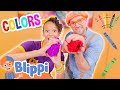 Blippi And Meekah S Color Learning Arts Craft Colors For Kids Educational Videos For Kids