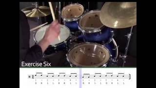 Beginner Drums Lesson 05 - 8th Note Drum Fills