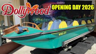 Dollywood Opening Day 2026 - Dolly Press Conference & Nightflight Expedition Construction Tour
