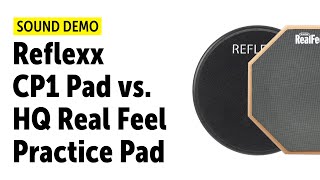 Video thumbnail for Reflexx CP1 Pad VS HQ Real Feel Practice Pad - Sound Demo by Drums Bonedo