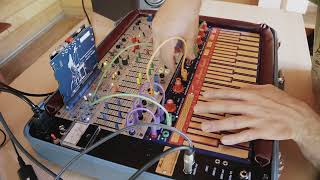 Video thumbnail for Buchla Music Easel Sound Demo (no talking) by Bonedo Synthesizers