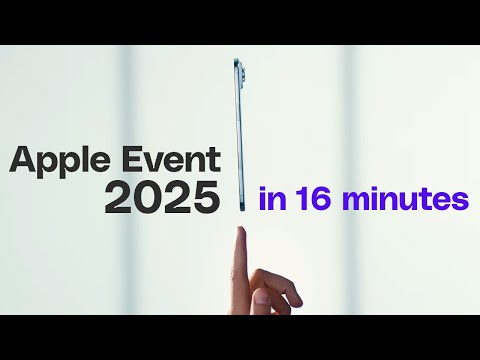 iPhone 17 event in 16 minutes