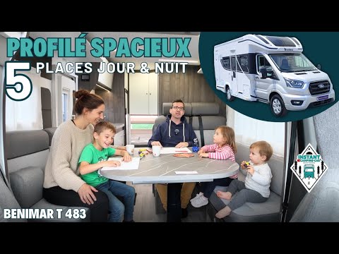 Families or couples: why does the Benimar T483 2025 tick all the boxes? Space, sleeping accommoda...
