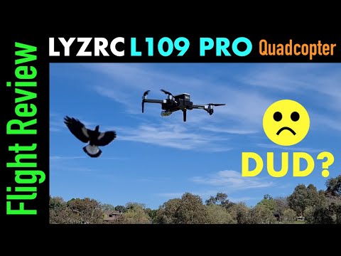 LYZRC L109 PRO Quadcopter Drone 4K Camera 2-Axis Gimbal - Flight Review Fail - Not a happy camper!
