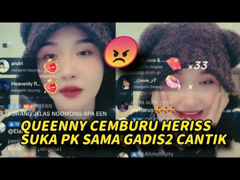 Queenny cemburu kalau heriss sering PK sama cwek2 cantik