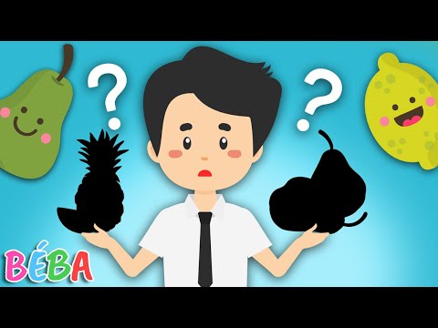 Čo je to za OVOCIE? | Zábavné video pre deti | hádanie podľa siluety | BÉBA