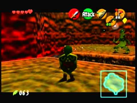 Dodongo's Cavern, Part 1 | Zelda: Ocarina of Time 100% Walkthrough "13/89" (No Commentary)