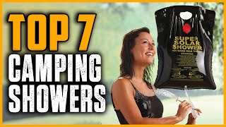Top 7 Best Camping Showers 2025