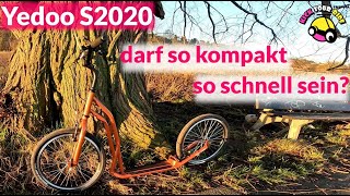 Yedoo S2020 Speedmachine im Test: superagil und ultraschnell mit 20 Zoll?