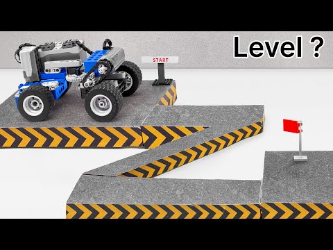 LEGO TECHNIC Auto fährt durch verrückte Hindernisse | FM Lego Technic