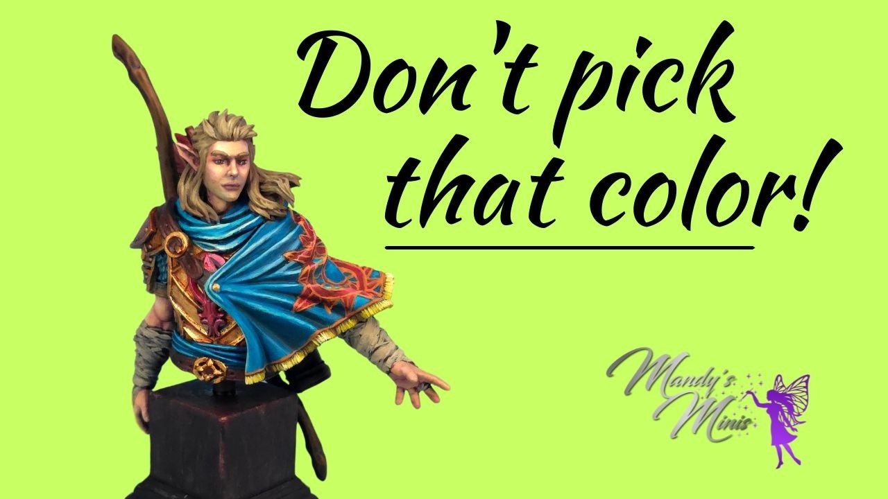 Master Miniature Color!  The Secret Rule of Threes!