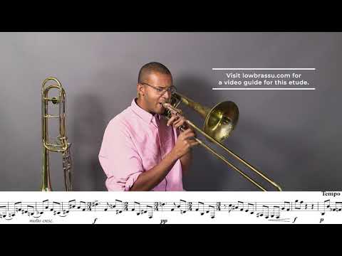 2020-2021 TMEA All State Bass Trombone Etude #3 (11.Allegro Non Tanto from 70 studies for BBb Tuba)