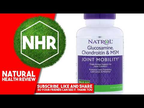 Natrol, Glucosamine, Chondroitin & MSM, 150 Tablets