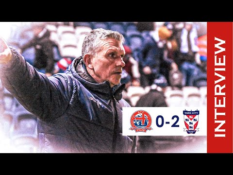 💬 "It was a great advert for the league." | AFC Fylde 0-2 York City | John Askey Post-Match