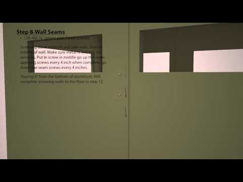 Shadow Hunter 4x6 Kit Blind - Assembly