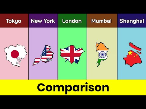 Tokyo vs New York vs London vs Mumbai vs Shanghai | Comparison | City comparison | Data Duck