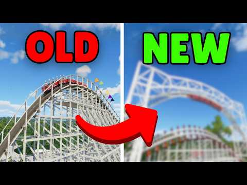 Converting Six Flag's OLDEST Coaster into a Modern RMC | Planet Coaster 2