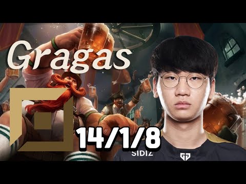Gragas vs Gnar TOP KR Challenger