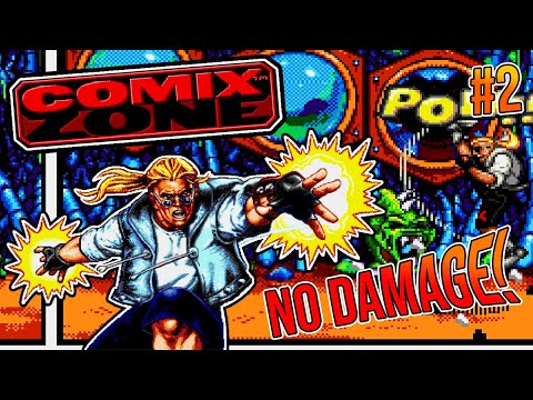 Comix Zone (Sega Genesis) | Level 2 (Full Game) | Walkthrough / Playthrough / Gameplay