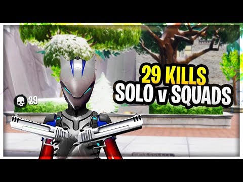 Aimbot in my blood? 29 Kills in a Solo Squad VICTORY ROYALE || FaZe SpaceLyon