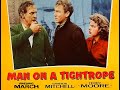 MAN ON A TIGHTROPE (1953) Theatrical Trailer - Fredric March, Terry Moore, Gloria Grahame