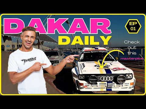 Discover the fascination of the Dakar Rally 2025, we show you the latest vehicles from Barcelona